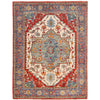 Ivory Color Heriz Design Rug 5' 1" x 6' 8" ft / 156 x 202 cm - No. R21356