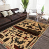 Hand-Knotted Afghan War Carpet 2' 7" x 3' 9" ft / 80 x 115 cm - No. R21693