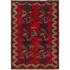 Hand Knotted Baluchi Rug 2' 10" x 4' 2" ft / 86 x 126 cm - No. R21999