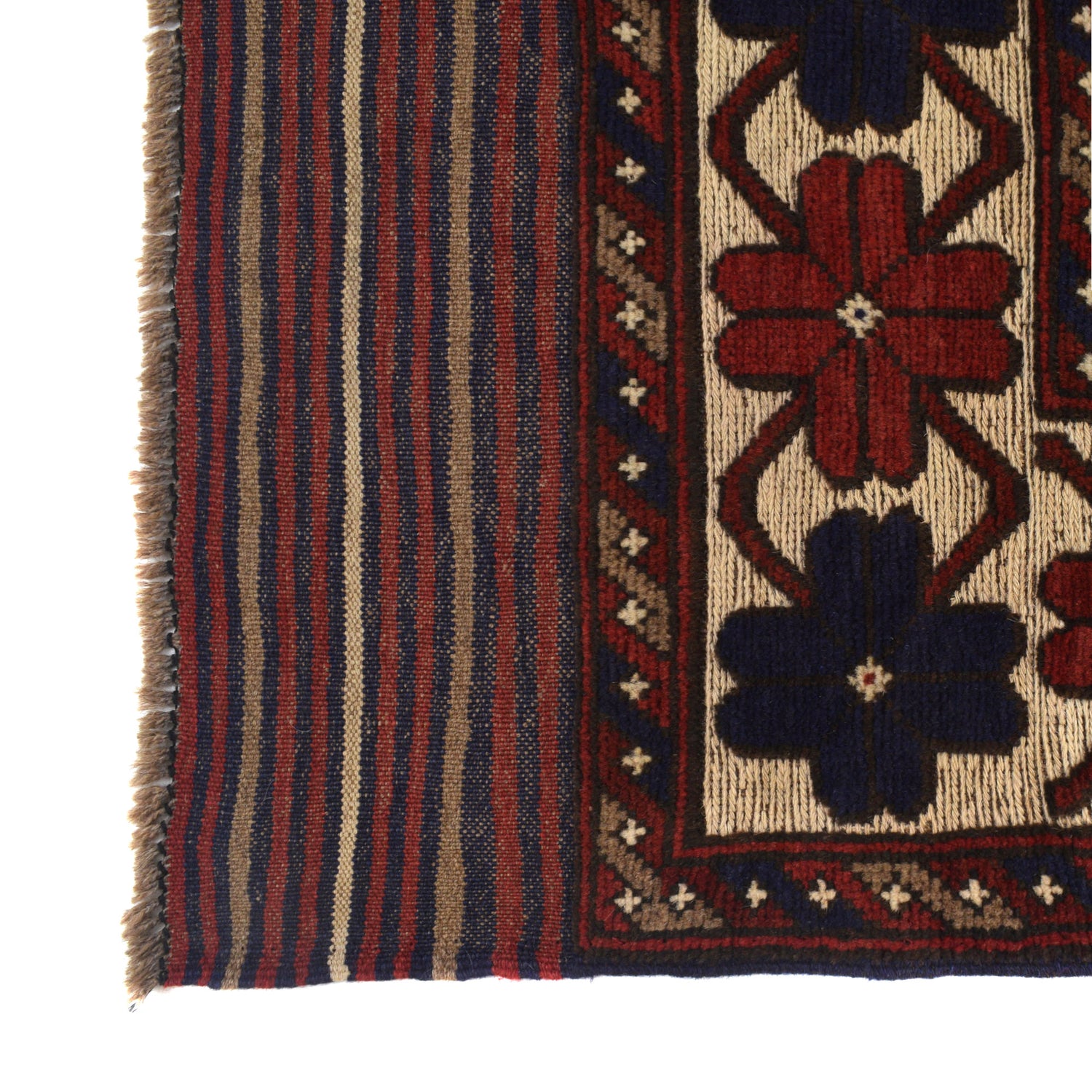 Handmade Barjista Kilim Rug 4' 3" x 6' 1" ft / 130 x 186 cm - No. R22039