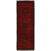 Red Khal Mohammadi Runner Rug 1' 8" x 4' 11" ft / 52 x 150 cm - No. R22042