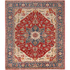 Hand Woven Heriz Design Carpet 8' 1" x 9' 9" ft / 247 x 296 cm - No. R22063