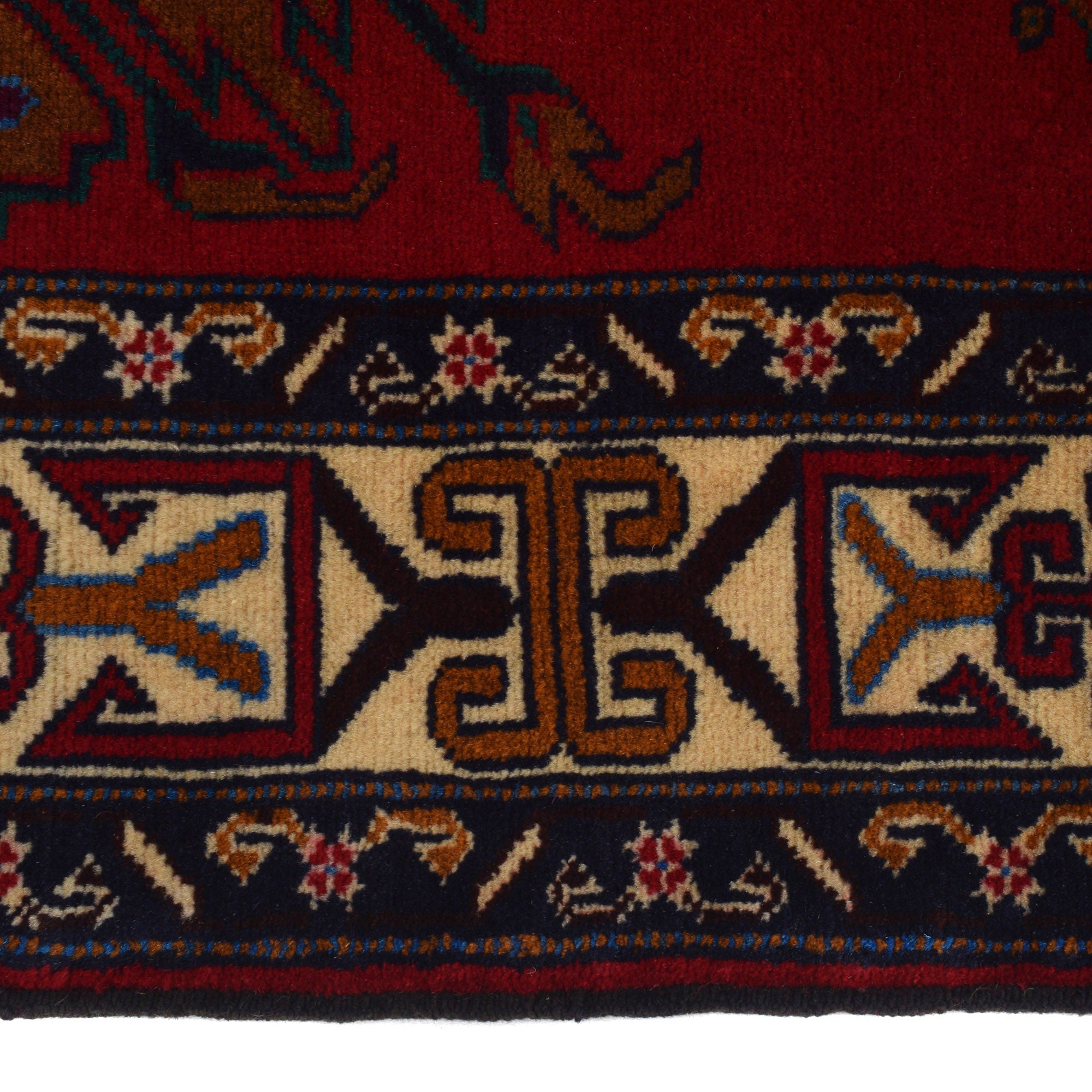 Traditional Baloch Rug 2' 10" x 5' 5" ft / 85 x 164 cm - No. R22066