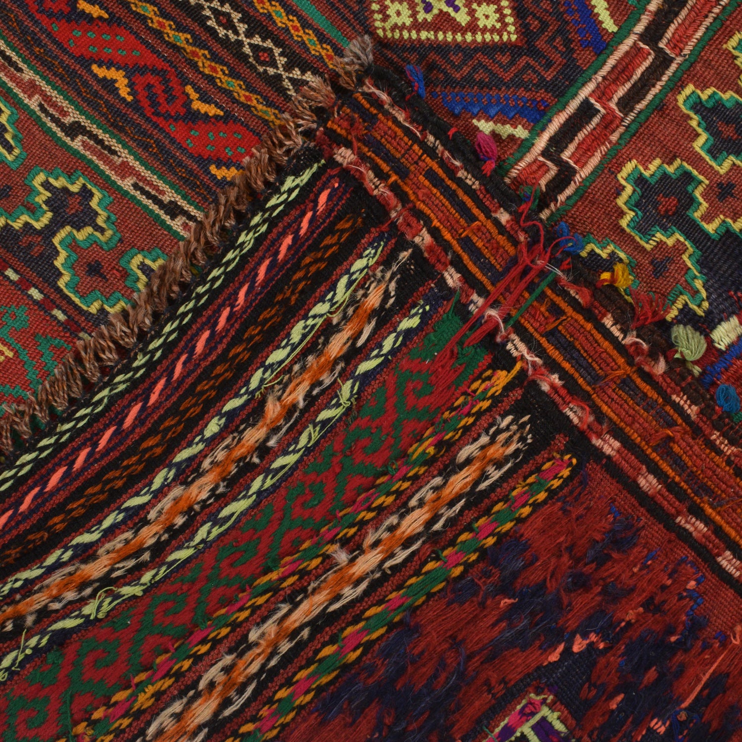 Handmade Flatweave Kilim 4' 4" x 6' 4" ft / 131 x 192 cm - No. R22253