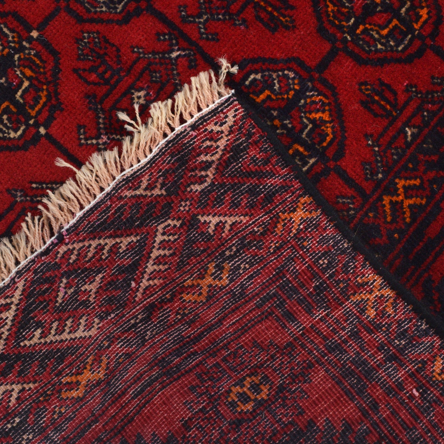 Handmade Bukhara Runner Carpet 2' 4" x 6' 3" ft / 70 x 190 cm - No. R22270
