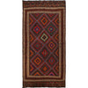 Handmade Flatweave Kilim 4' 7" x 9' 0" ft / 139 x 275 cm - No. R22279