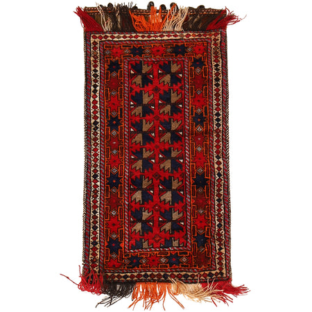 Arabian Style Floor Cushion Rug 1' 10" x 3' 3" ft / 55 x 99 cm - No. R22365