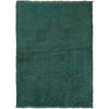 Sea Green Overdyed Area Rug 2' 10" x 3' 11" ft / 87 x 119 cm - No. R22763