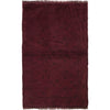 Purple Color Overdyed Area Rug 2' 9" x 4' 6" ft / 84 x 137 cm - No. R22771