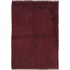 Purple Color Overdyed Area Rug 3' 1" x 4' 6" ft / 93 x 136 cm - No. R22784