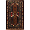 Traditional Baloch Rug 2' 10" x 4' 7" ft / 86 x 140 cm - No. R22873