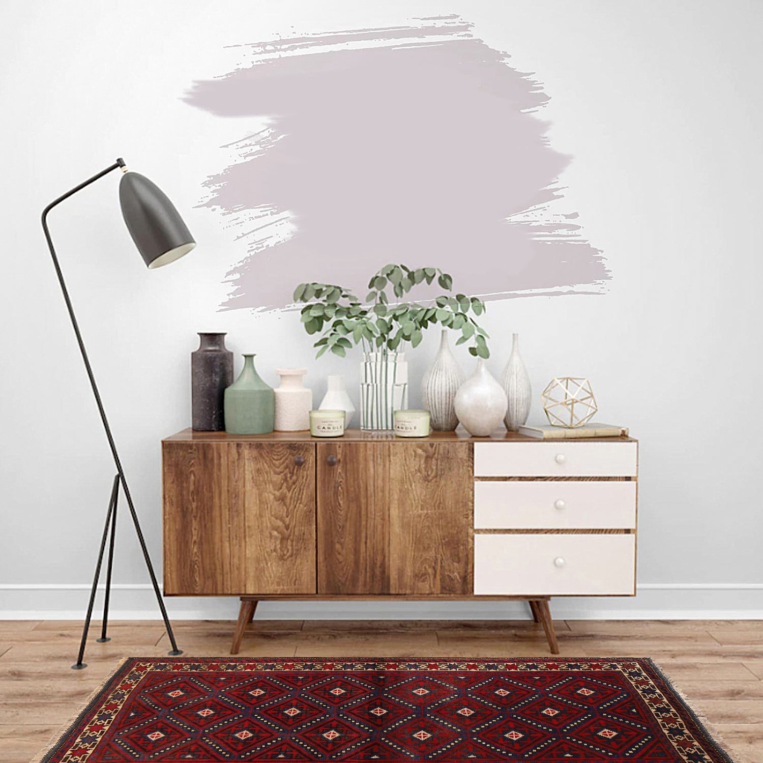 Traditional Baloch Rug 3' 0" x 4' 8" ft / 92 x 143 cm - No. R22937