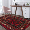 Handmade Prayer Rug 2' 10" x 3' 10" ft / 86 x 118 cm - No. R22942