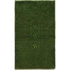 Green Overdyed Area Rug 2' 7" x 4' 4" ft / 80 x 133 cm - No. R22969