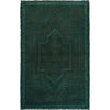 Hand Knotted Overdyed Rug 2' 9" x 4' 2" ft / 83 x 128 cm - No. R22975