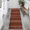 Handmade Table Sheet Kilim Runner 2' 5" x 5' 3" ft / 74 x 160 cm - No. R23612
