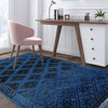 Handmade Overdye Carpet 2' 10" x 4' 6" ft / 86 x 138 cm - No. R23733