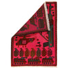 Pink War Rug 2' 0" x 2' 11" ft / 60 x 88 cm - No. R23775