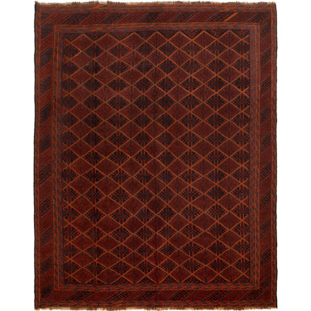 Traditional Mashwani Carpet 7' 0" x 9' 1" ft / 213 x 278 cm - No. R23790