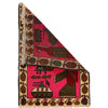 Pink War Rug 2' 0" x 3' 0" ft / 61 x 91 cm - No. R23794