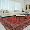 Persian Kashan Rug 9' 7" x 12' 6" ft / 292 x 382 cm - No. R24109
