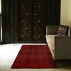 Handmade Khal Mohammadi Area Rug 4' 10" x 6' 4" ft / 148 x 194 cm - No. R24118