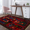 Red Baluchi Rug 3' 4" x 4' 9" ft / 102 x 144 cm - No. R24198