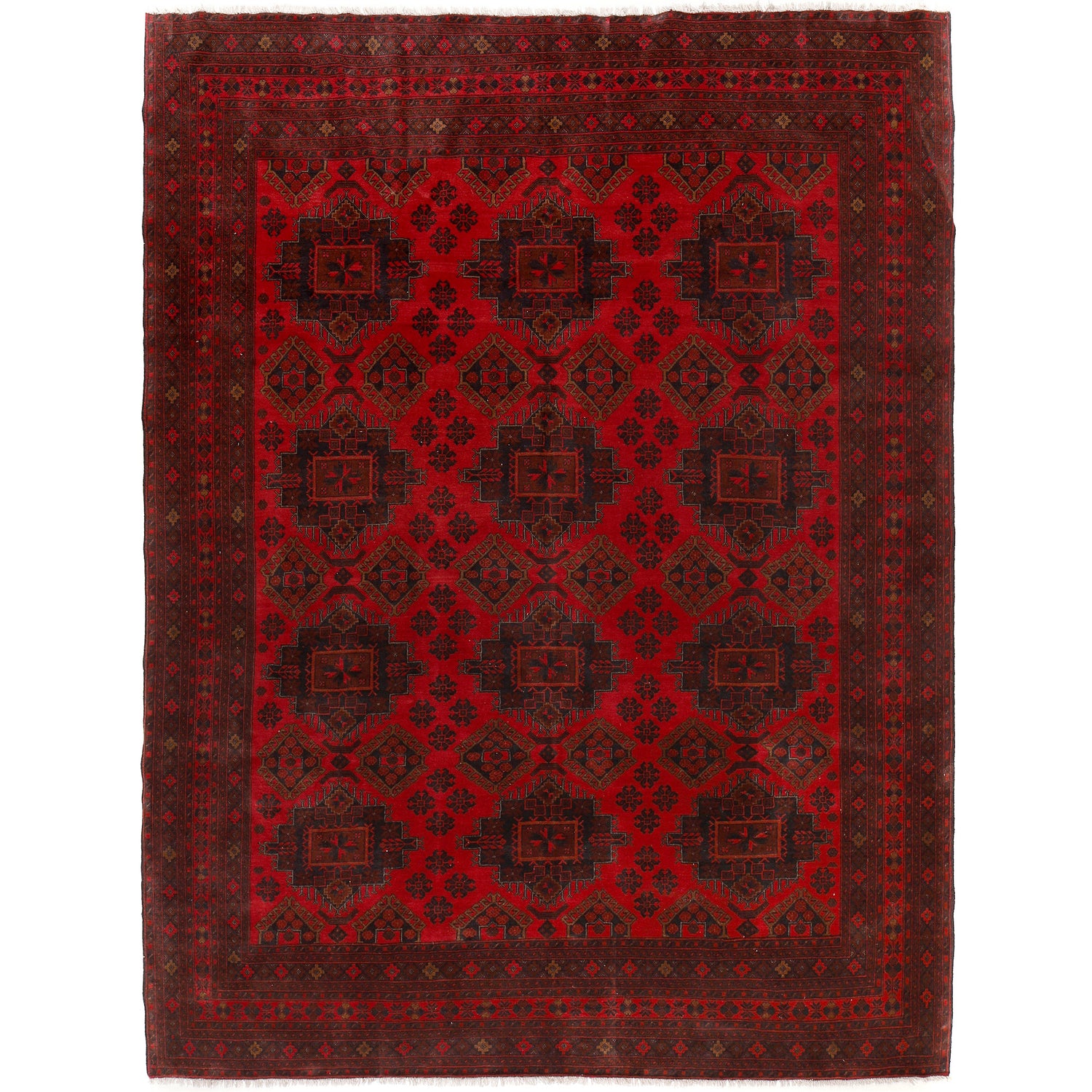 Handmade Khal Mohammadi Area Rug 8' 4" x 11' 7" ft / 254 x 354 cm - No. R24249