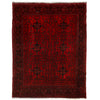 Firebrick Color Afghan Area Rug 5' 10" x 7' 5" ft / 177 x 225 cm - No. R24263