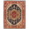 Hand Knotted Heriz Rug 4' 10" x 6' 4" ft / 148 x 193 cm - No. R24290