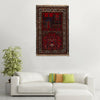 Hand Knotted Prayer Rug 2' 7" x 3' 9" ft / 78 x 115 cm - No. R24368
