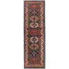 Blue Kazak Runner Rug 2' 7" x 9' 2" ft / 78 x 279 cm - No. G24369