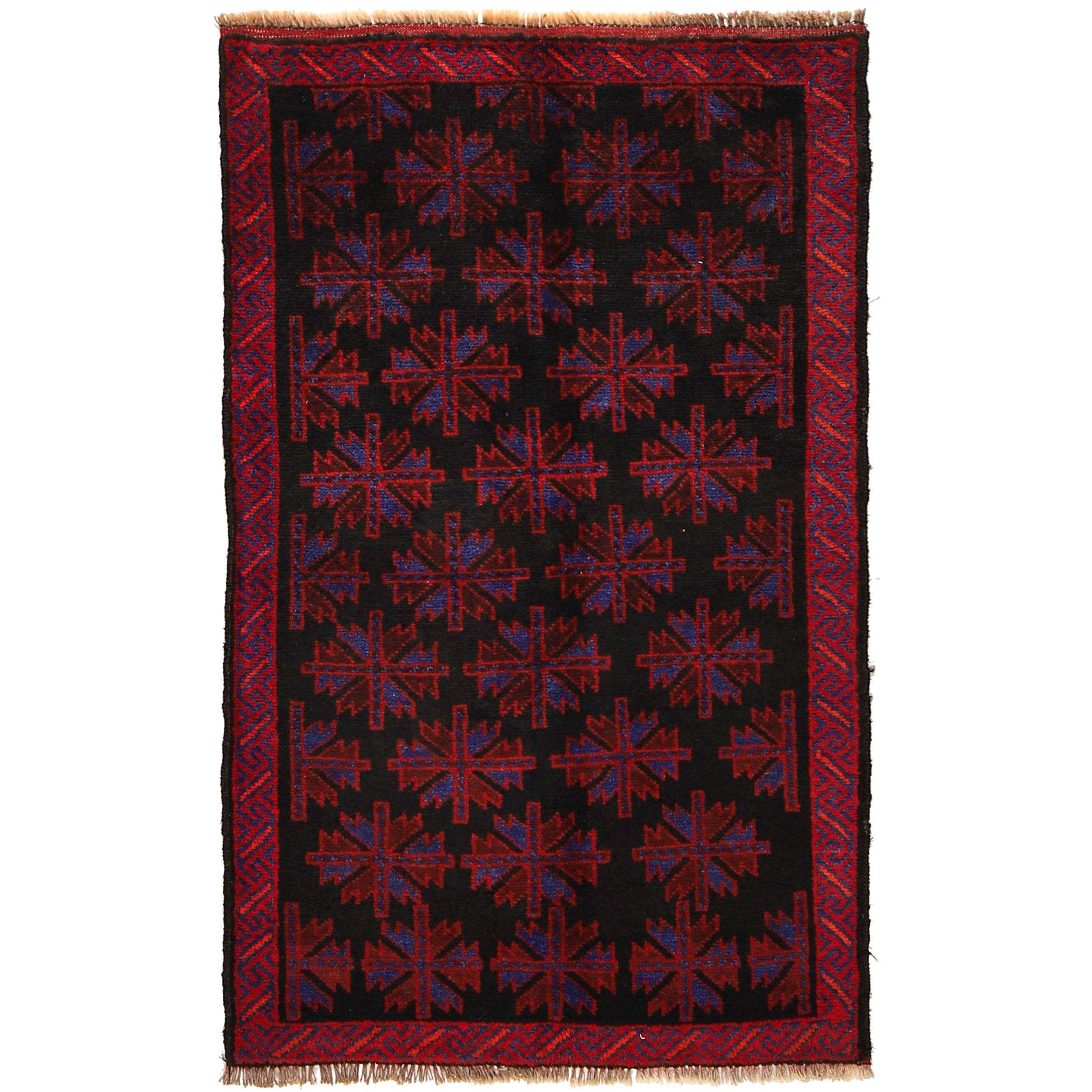 Traditional Baloch Rug 2' 9" x 4' 7" ft / 84 x 139 cm - No. R24789