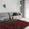 Traditional Baloch Rug 2' 9" x 4' 8" ft / 84 x 143 cm - No. R24914