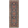 Handmade Kazak Area Runner Rug 2' 0" x 6' 0" ft / 62 x 183 cm - No. R25287