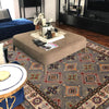 Gray Kazak Rug 5' 7" x 7' 10" ft / 169 x 240 cm - No. R25293