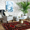 Traditional Baloch Rug 3' 0" x 4' 6" ft / 92 x 138 cm - No. R25329