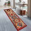 Hand Knotted Afghan Style Kilim 2' 0" x 6' 7" ft / 60 x200 cm - No. R26037