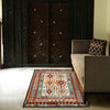 Hand Woven Wool Kelim 4' 10" x 6' 3" ft / 148 x 191 cm - No. R26063