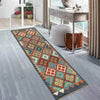 Hand Knotted Flatweave Kilim 2' 1" x 6' 4" ft / 63 x193 cm - No. R26089