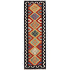 Hand Knotted Flatweave Kilim Runner 1' 11" x 6' 4" ft / 59 x192 cm - No. R26110