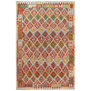 Hand Knotted Afghan Style Kilim 6' 9" x 10' 1" ft / 207 x 307 cm - No. R26283