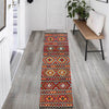 Hand Made Afghan Kilim Runner 2' 9" x 9' 10" ft / 84 x300 cm - No. R26289