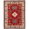 Handmade Kazak Area Rug 4' 11" x 6' 7" ft / 150 x 200 cm - No. R26298