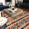 Hand Knotted Afghan Style Kilim 5' 6" x 8' 2" ft / 167 x 252 cm - No. R26305