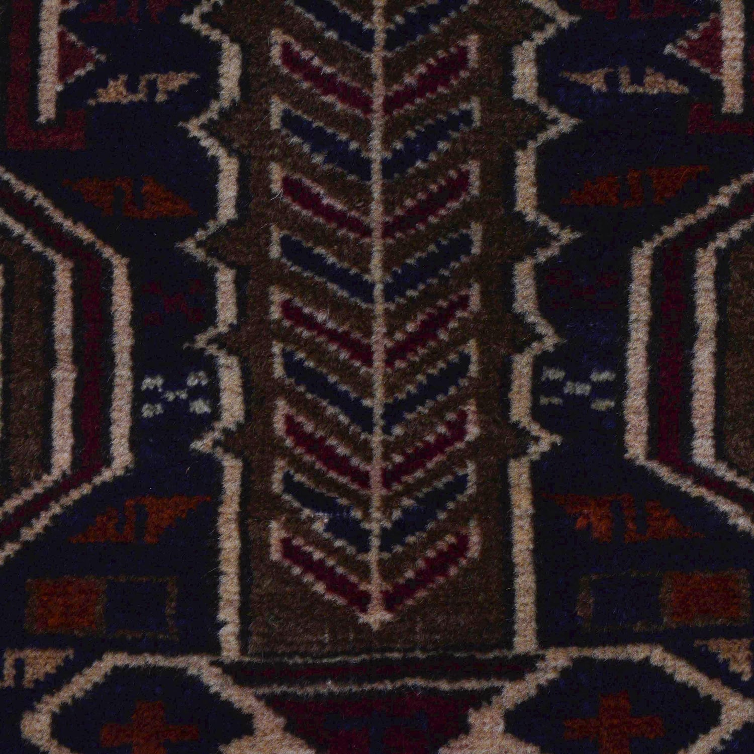 Islamic Prayer Carpet 2' 9" x 3' 10" ft / 83 x 116 cm - No. R36523