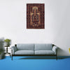 Islamic Prayer Carpet 2' 9" x 3' 10" ft / 83 x 116 cm - No. R36523