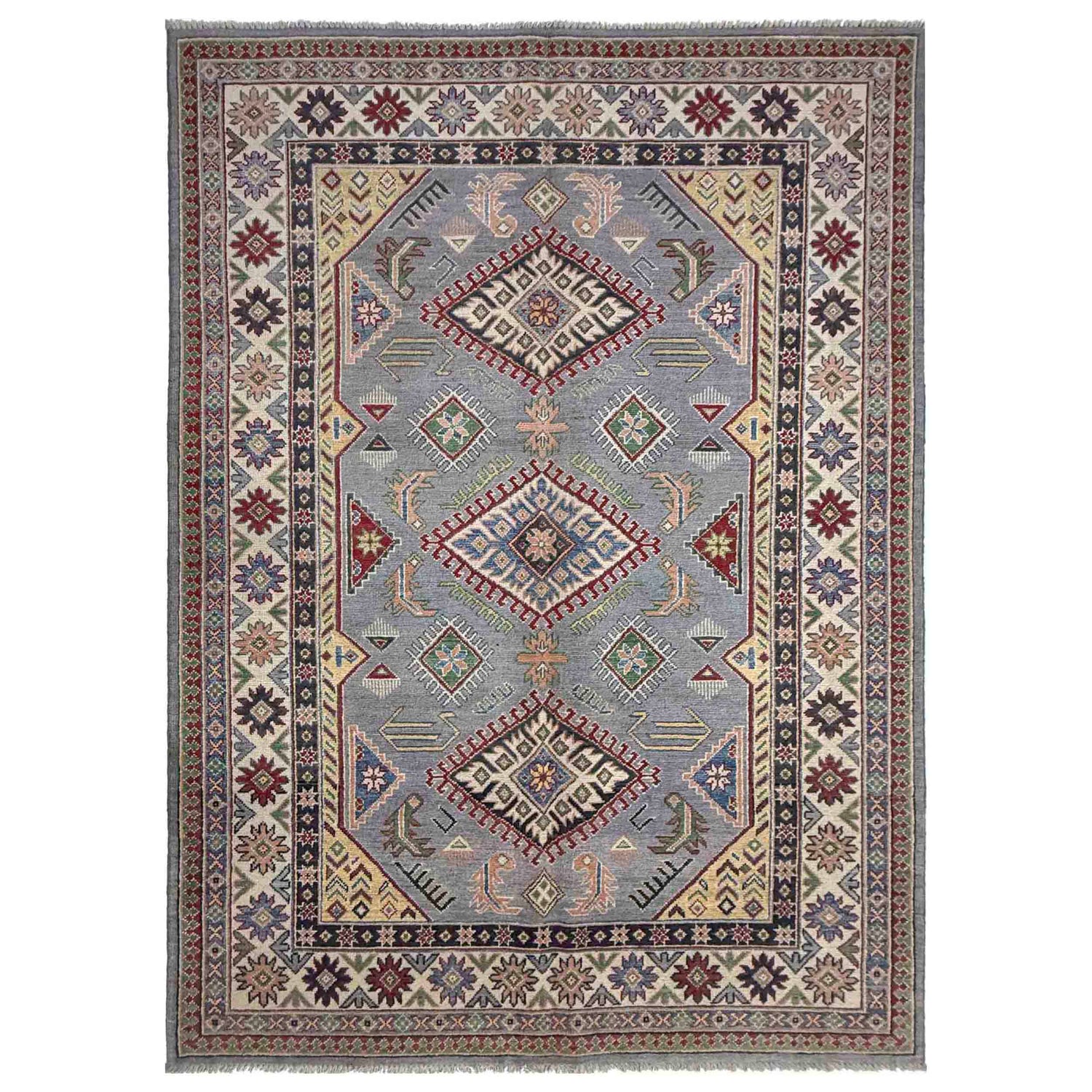 Oriental Kazak Rug 4' 11" x 6' 11" ft / 150 x 210 cm - No. R37362
