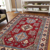 Hand knotted Kazak Carpet 4' 10" x 7' 8" ft / 148 x 234 cm - No. R37363