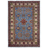 Blue Color Kazak Rug 4' 9" x 7' 10" ft / 146 x 239 cm - No. R37366